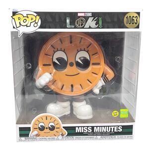 Funko Pop! Jumbo Marvel Loki Miss Minutes Disney 2022 Summer Exclusive #1063